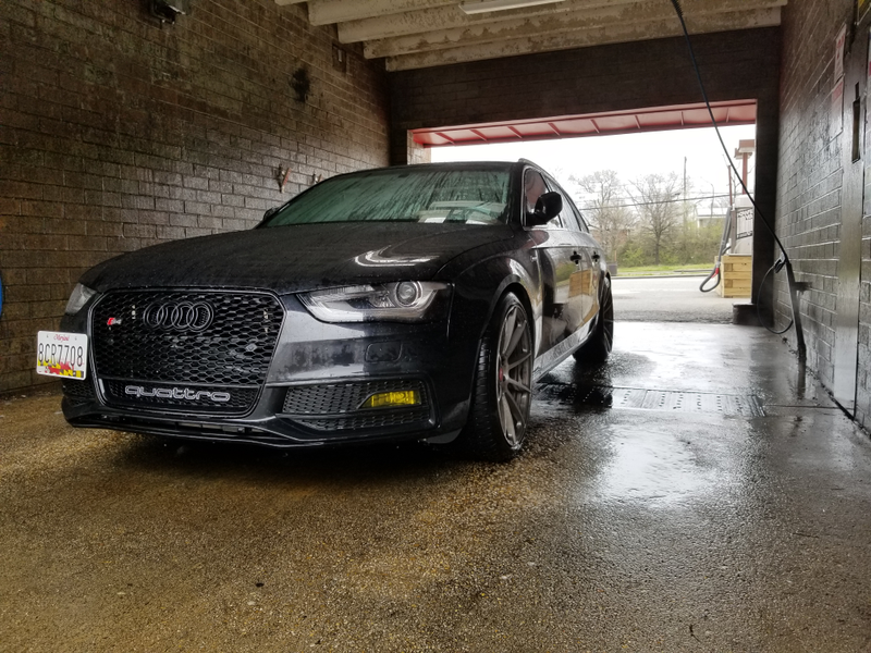 First car wash after reassembly.